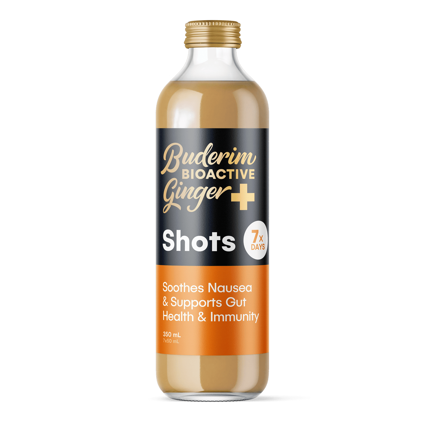 Buderim Ginger BioActive Ginger+ Shots 350ml