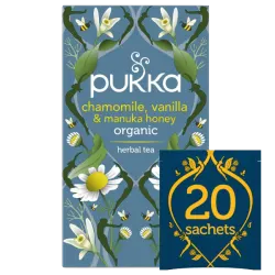 Pukka Chamomile Vanilla & Manuka Honey - 20 tea bags