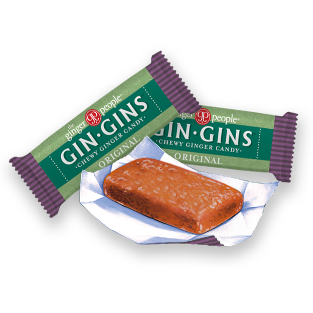 Ginger People Gin Gins® Hard Ginger Candy Original 60g