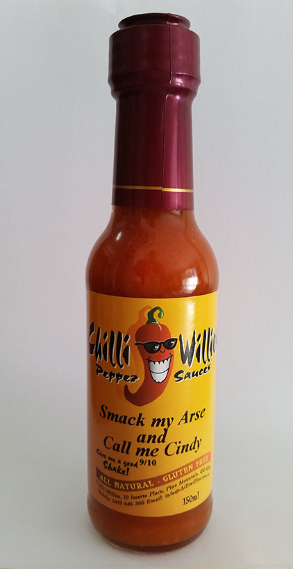 Chilli Willies Smack My Ass And Call Me Cindy Hot Sauce 150ml