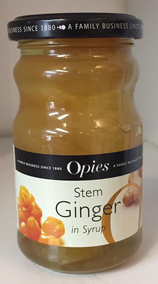 Opies Stem Ginger in syrup 280g