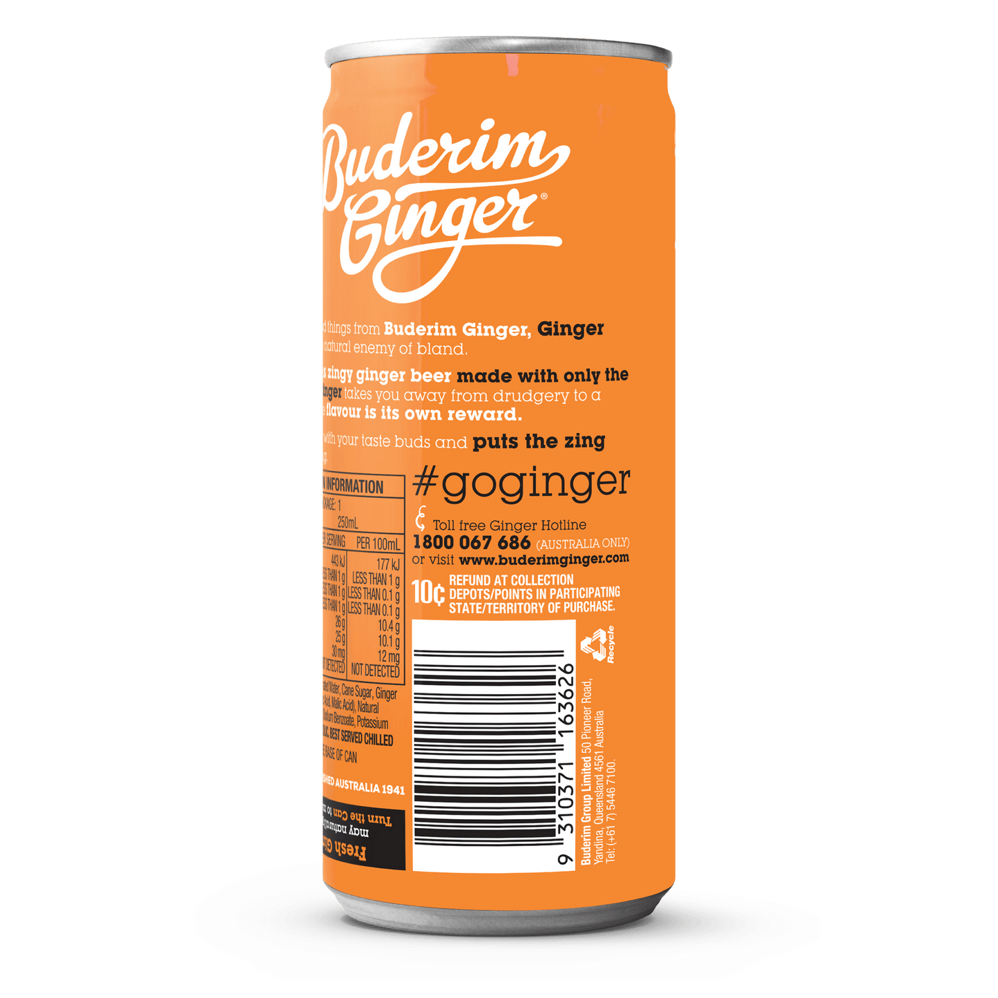 Buderim Ginger Ginger Beer