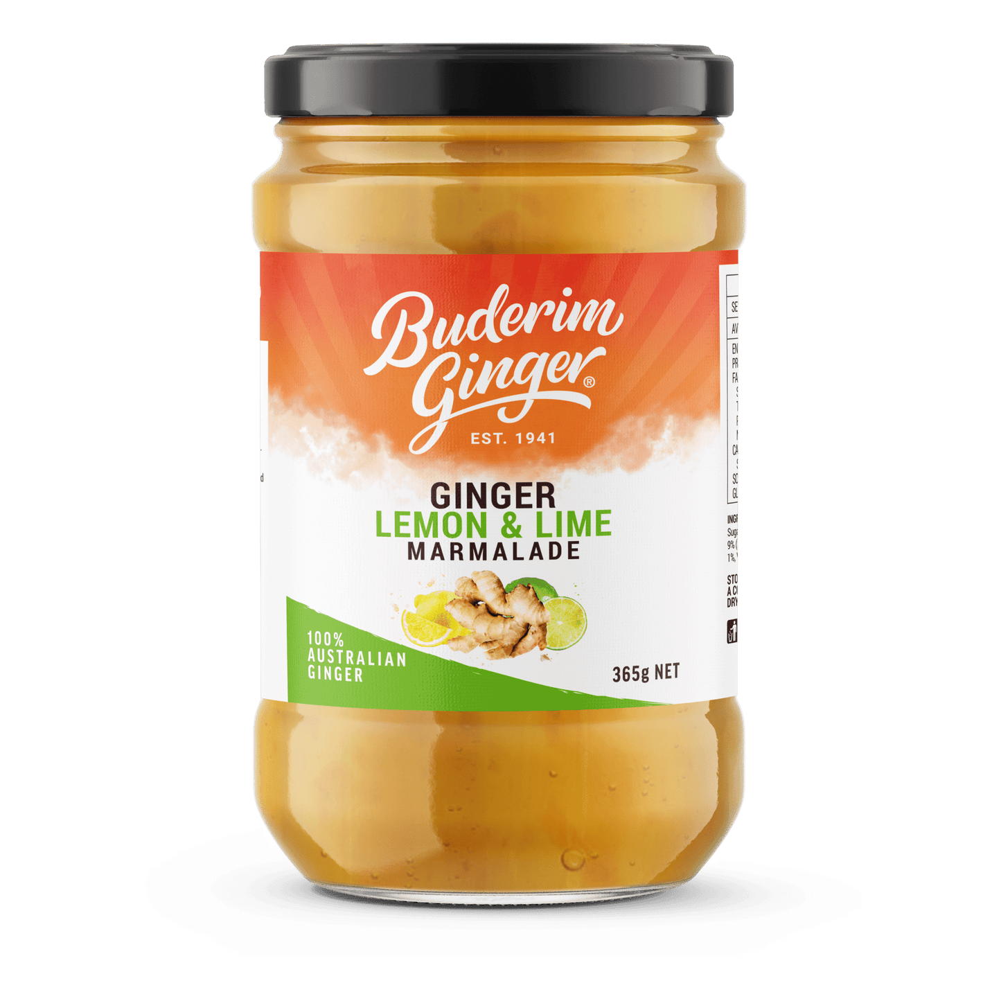 Buderim Ginger Marmalade Ginger Lemon & Lime