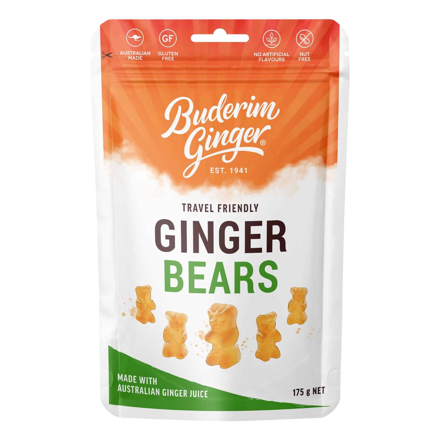 Buderim Ginger Ginger Bears