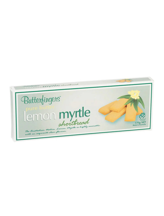 Butterfinger's Lemon Myrtle Shortbread 175g