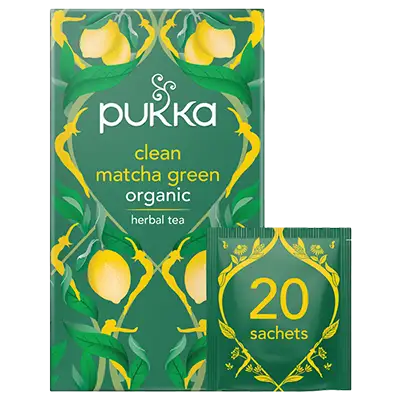 Pukka Clean Matcha Green Tea - 20 tea bags