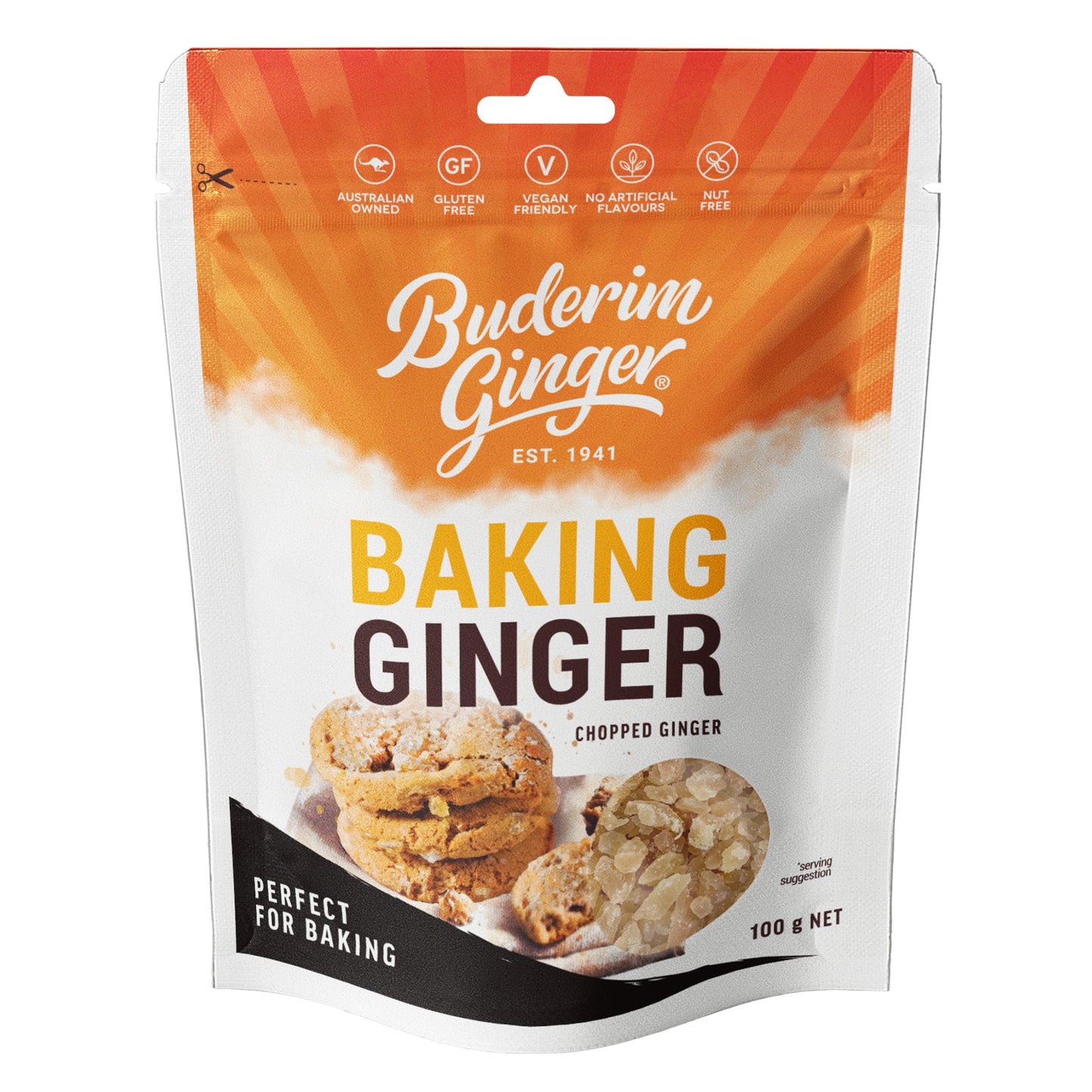 Buderim Ginger Baking Ginger 100g