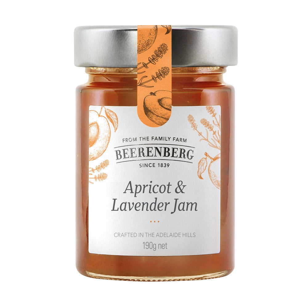 Beerenberg Apricot & Lavender Jam 190g