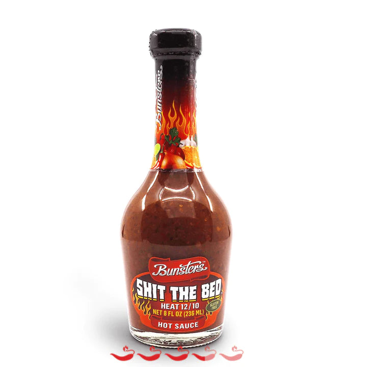 Bunsters Shit the Bed Hot Sauce 236ml