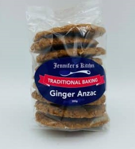 Jennifer's Kitchen Ginger ANZAC Biscuits 300g