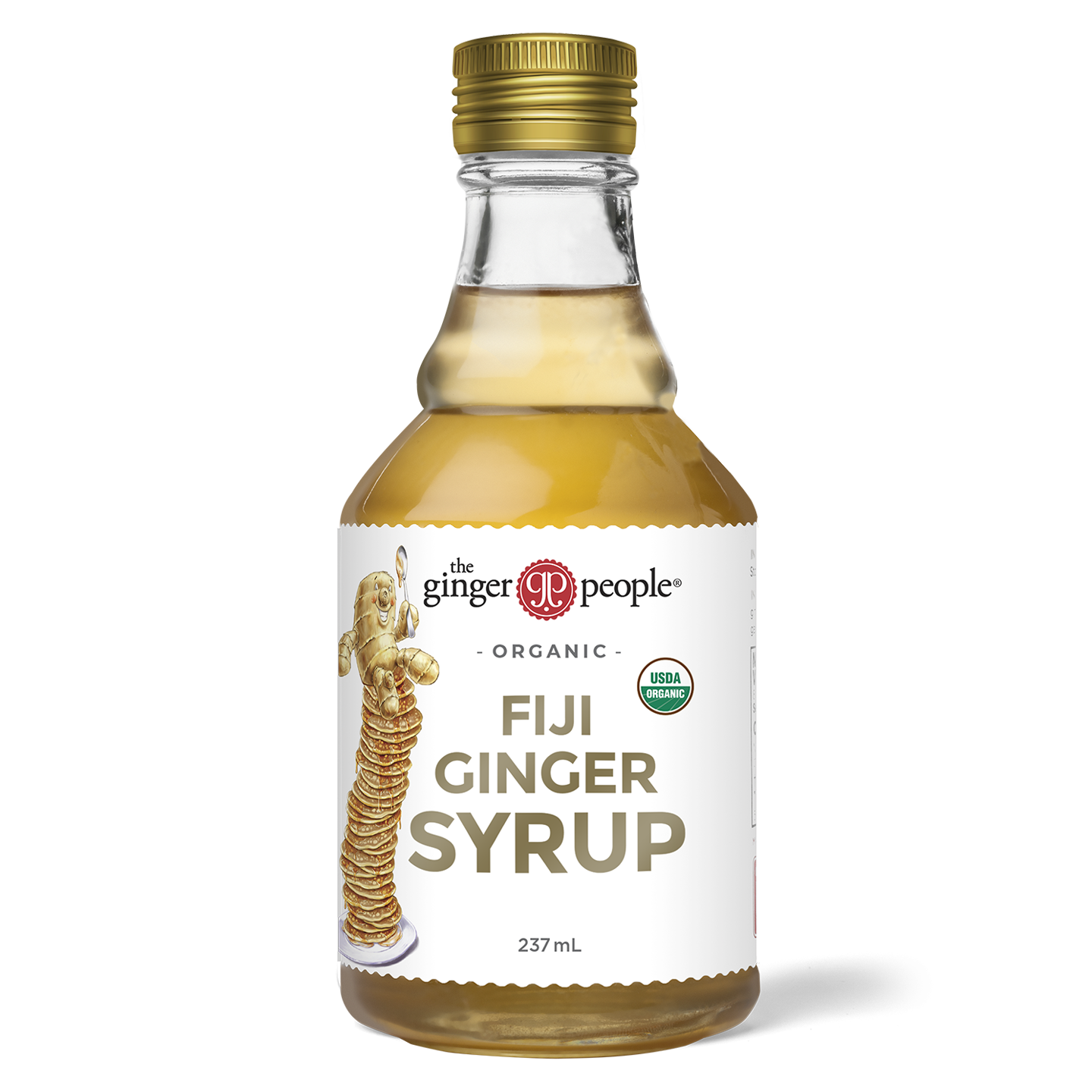 Ginger People Organic Fiji Ginger Syrup 237ml