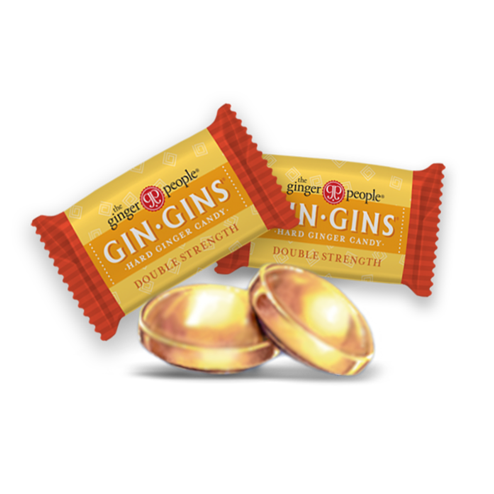 Ginger People Gin Gins® Hard Ginger Candy Double Strength 84g
