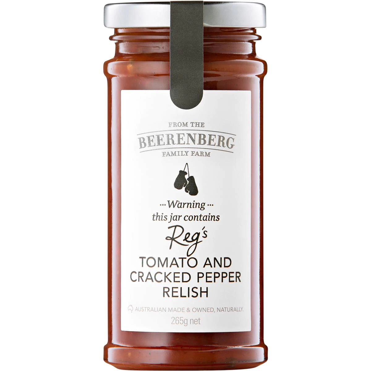 Beerenberg Tomato & Cracked Black Pepper Relish 265g