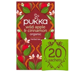 Pukka Wild Apple & Cinnamon - 20 tea bags
