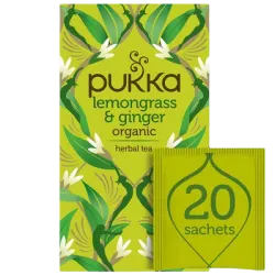 Pukka Lemongrass & Ginger - 20 tea bags