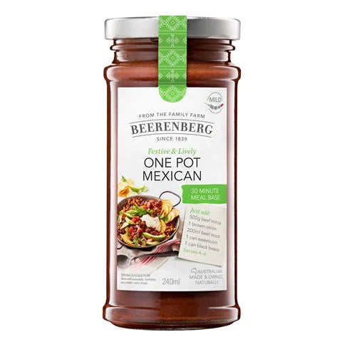 Beerenberg One Pot Mexican 30 Minute Meal Base