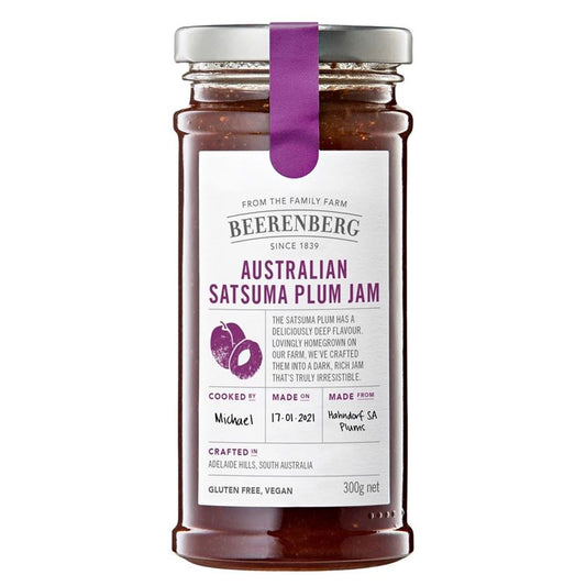 Beerenberg Australian Satsuma Plum Jam 300g