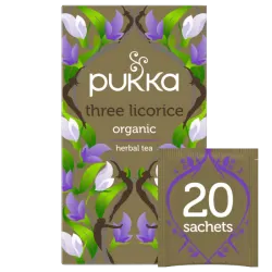 Pukka Three Licorice - 20 tea bags